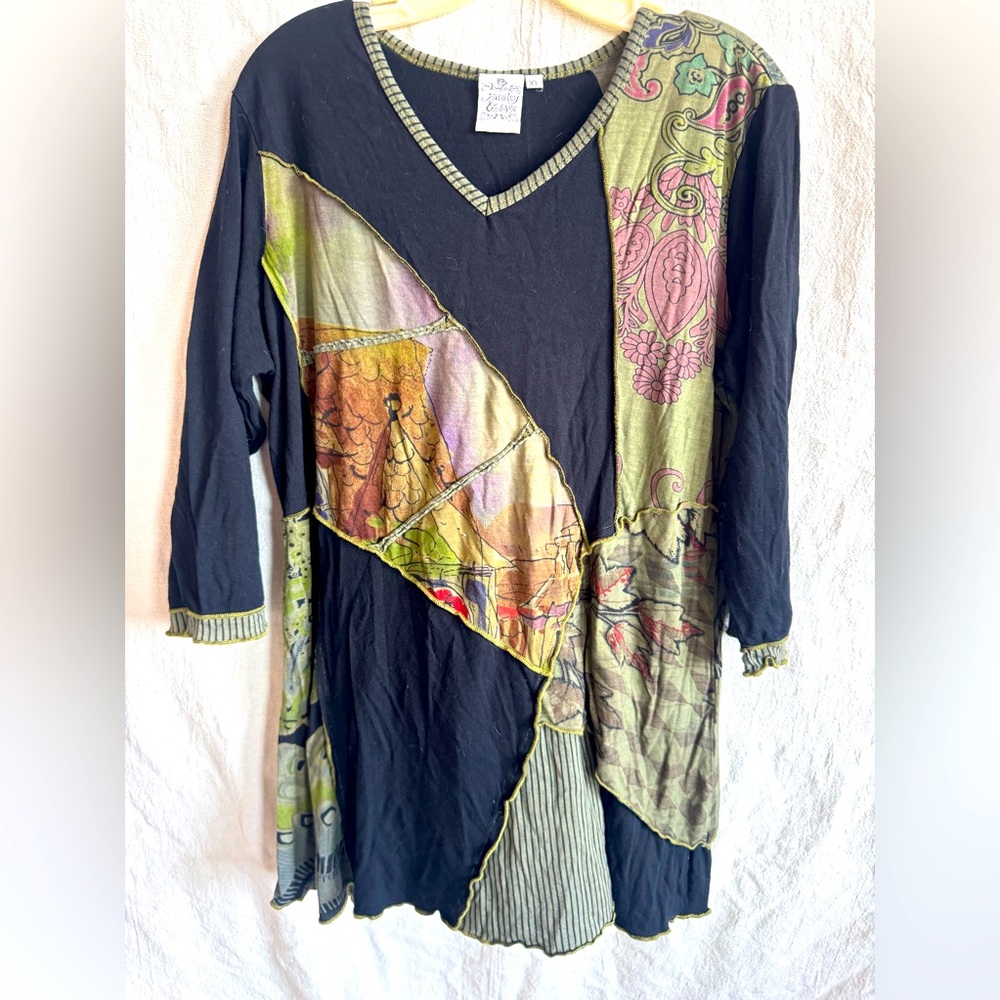 Funky print top from Parsley & Sage
